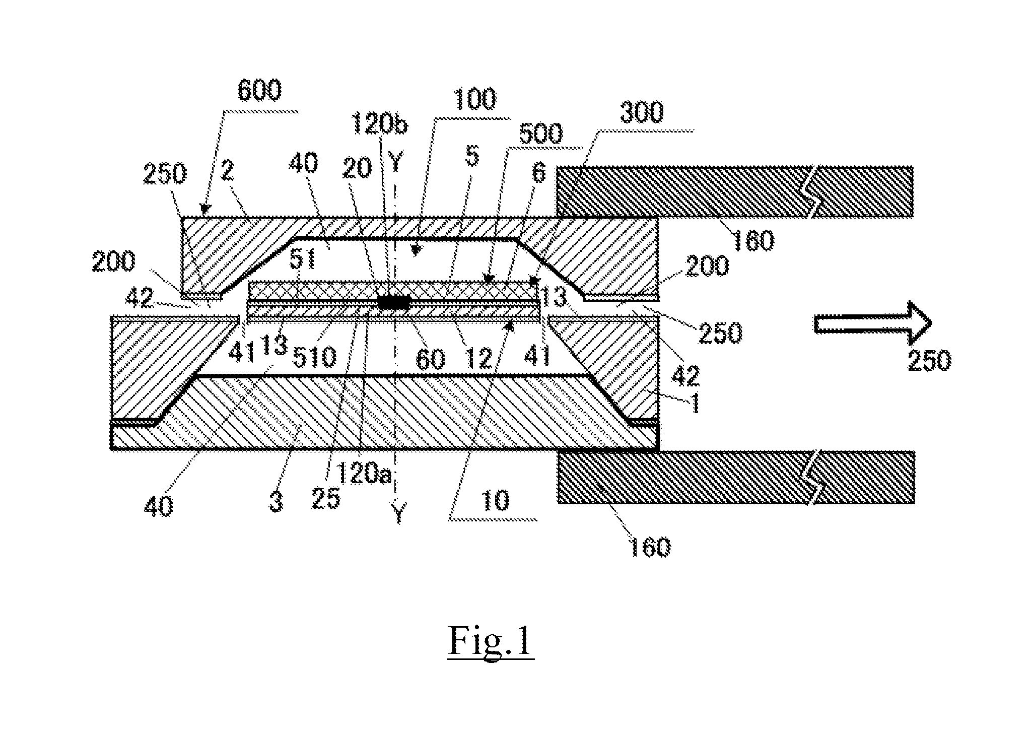 Hydrogen gas sensor with concentration function and hydrogen gas sensor probe used in same