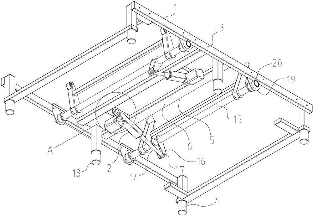 Hydraulic cylinder driver applied to electric bed