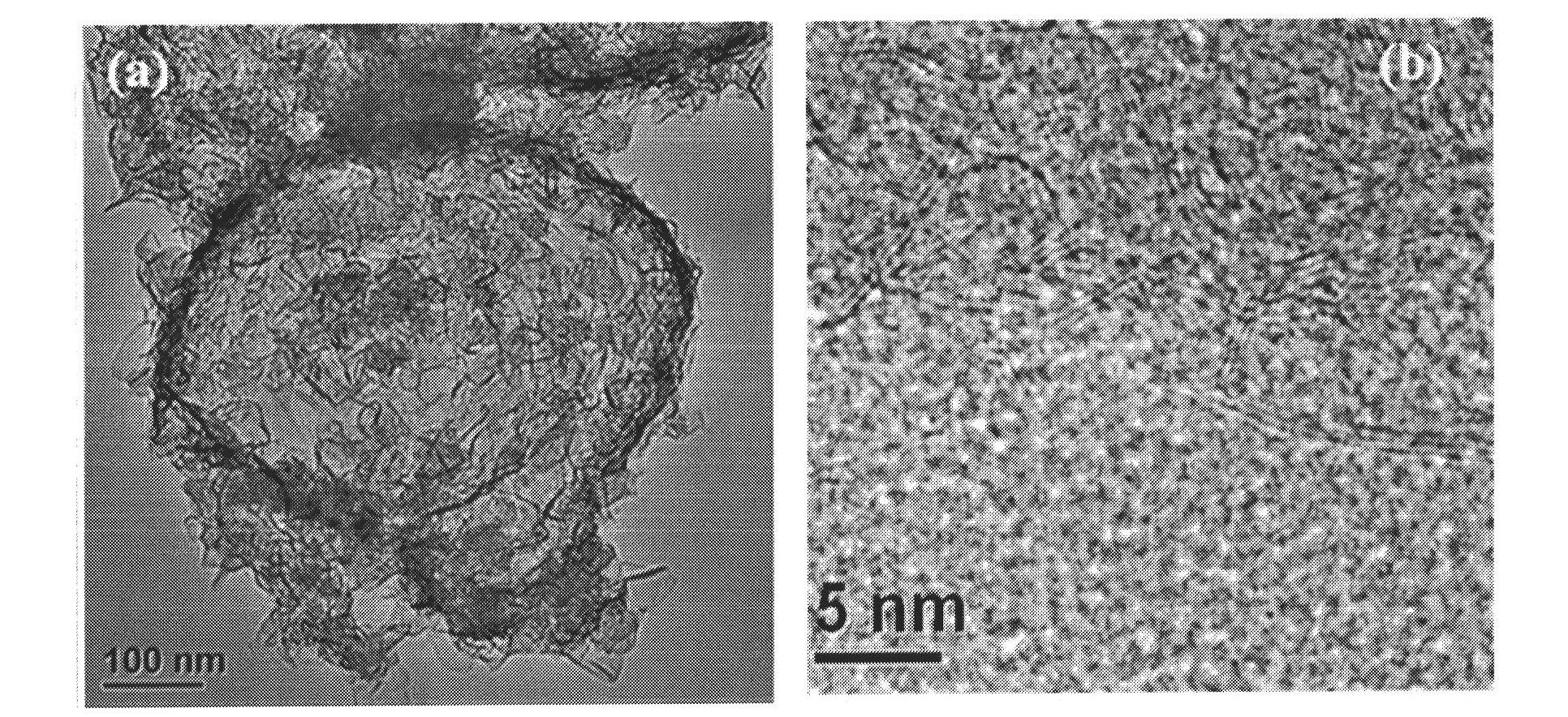 Method for preparing boron doped graphene