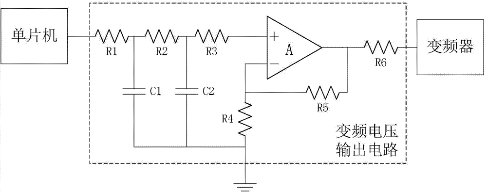 Variable-frequency control system and variable-frequency control method for heat pump