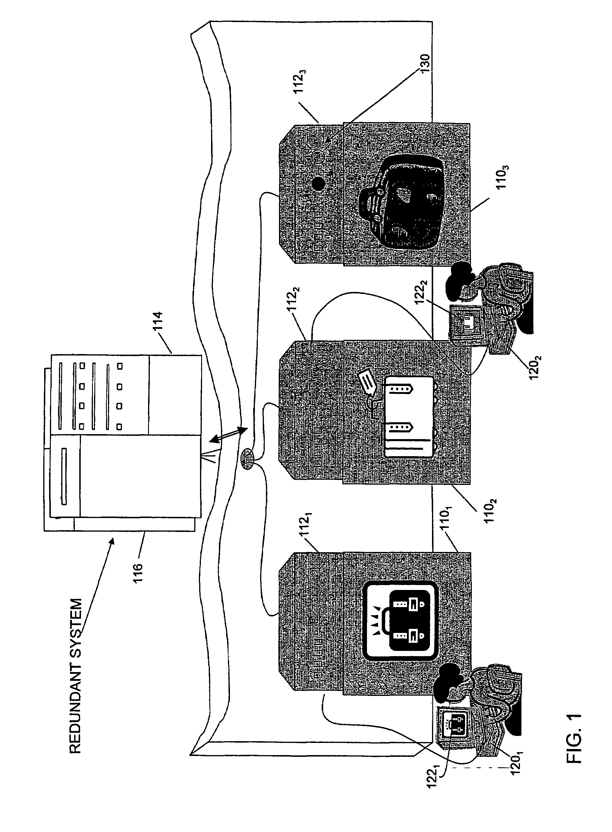 Security system with distributed computing