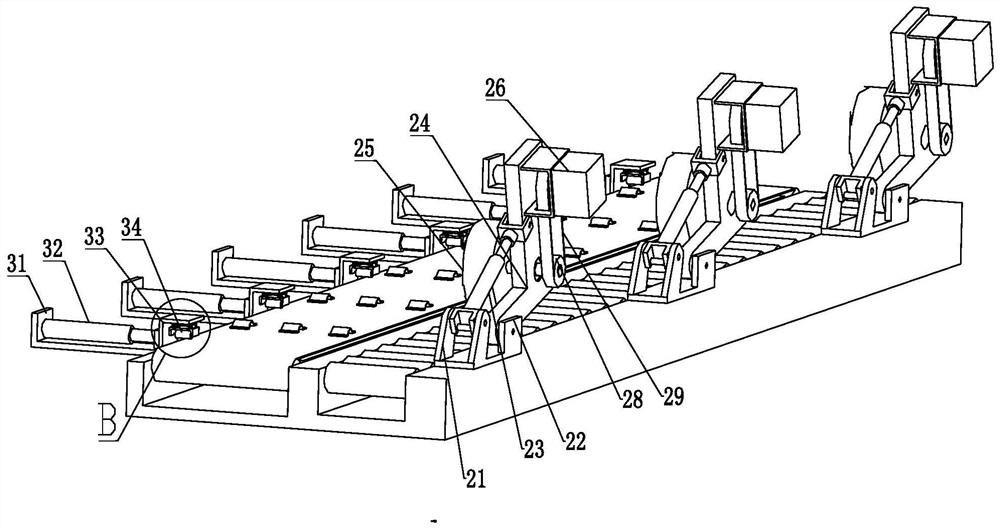 A woven plastic bag compression molding machine