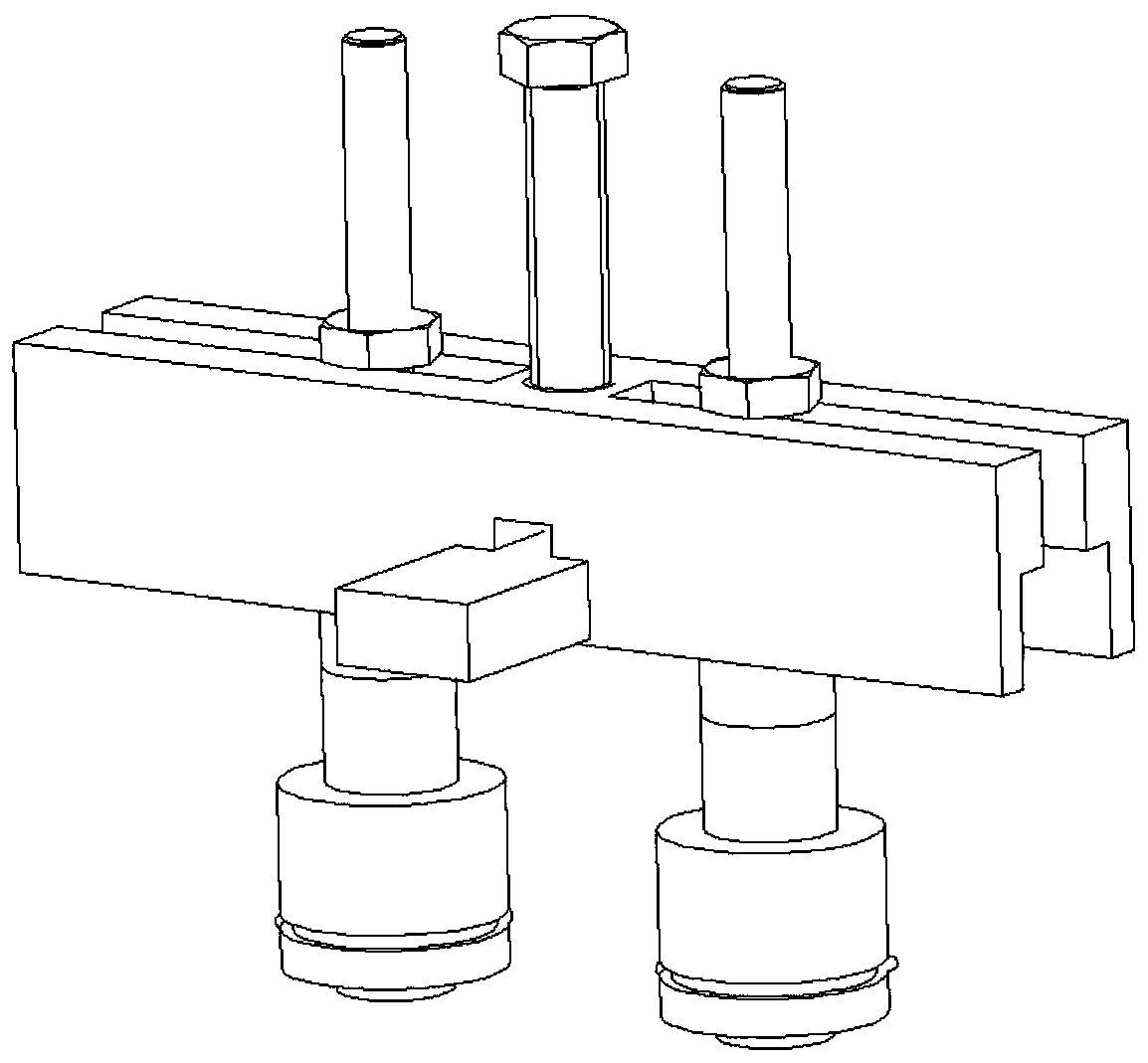 8-shaped bearing disassembling device and disassembling method