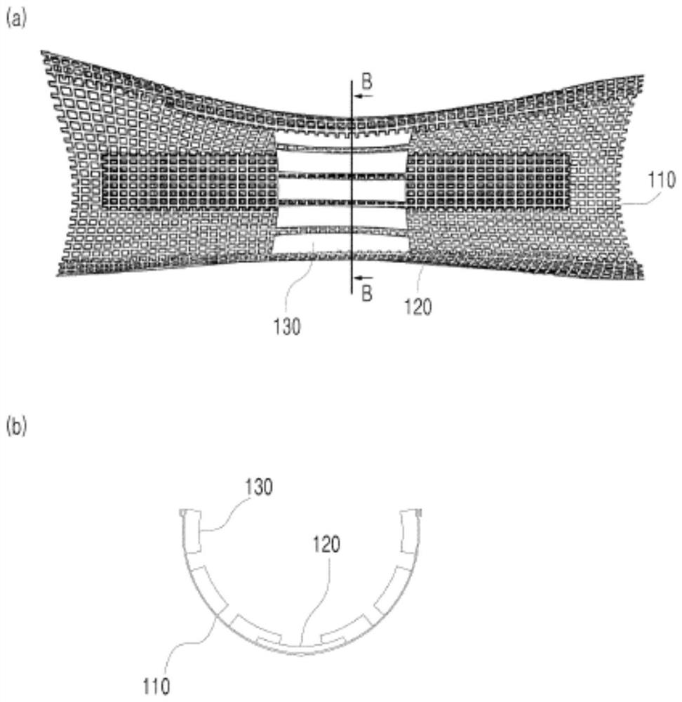 Splint using thermoplastic resin fabric and manufacturing method thereof