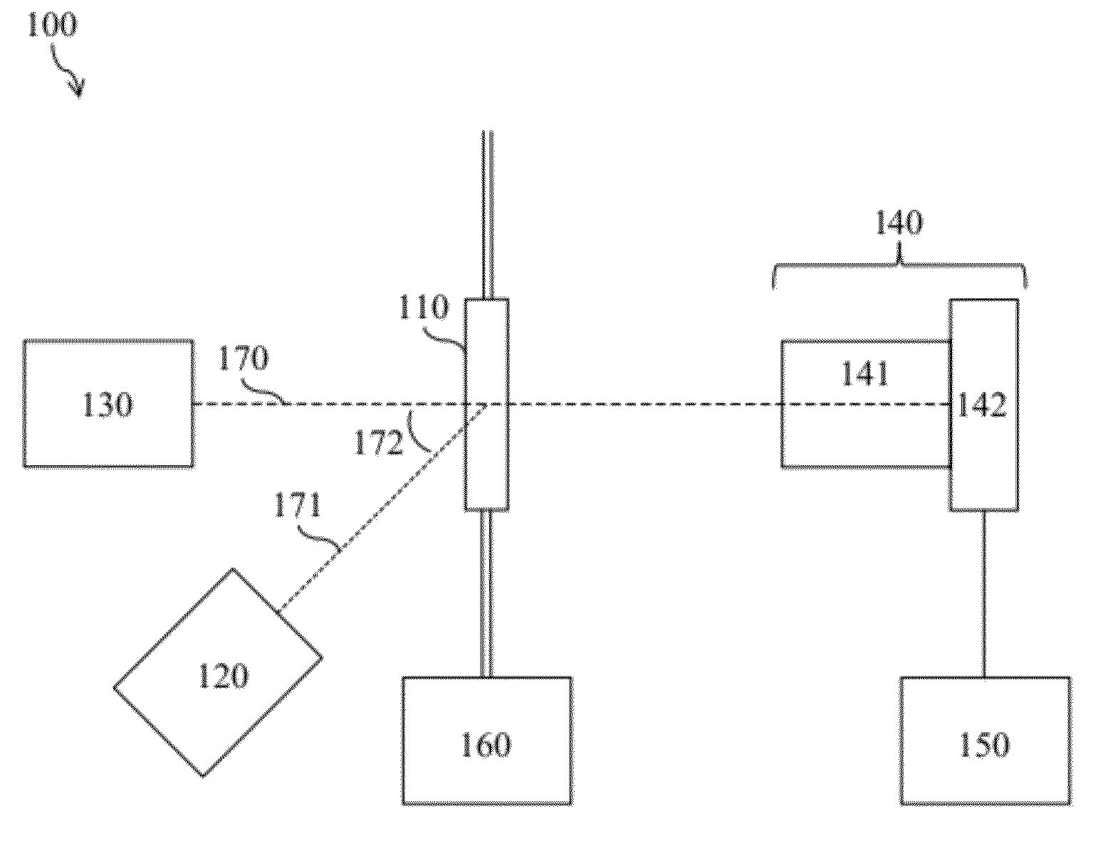 Method and particle analyzer for determining a broad particle size distribution