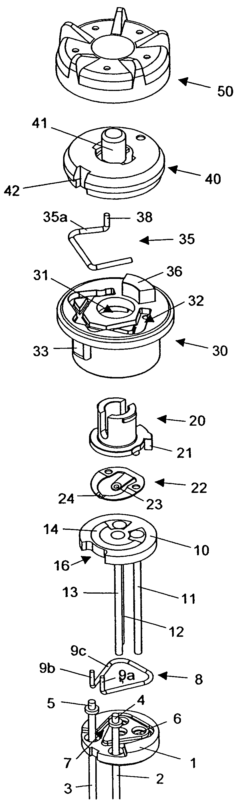 Integrated volume control and switch assembly