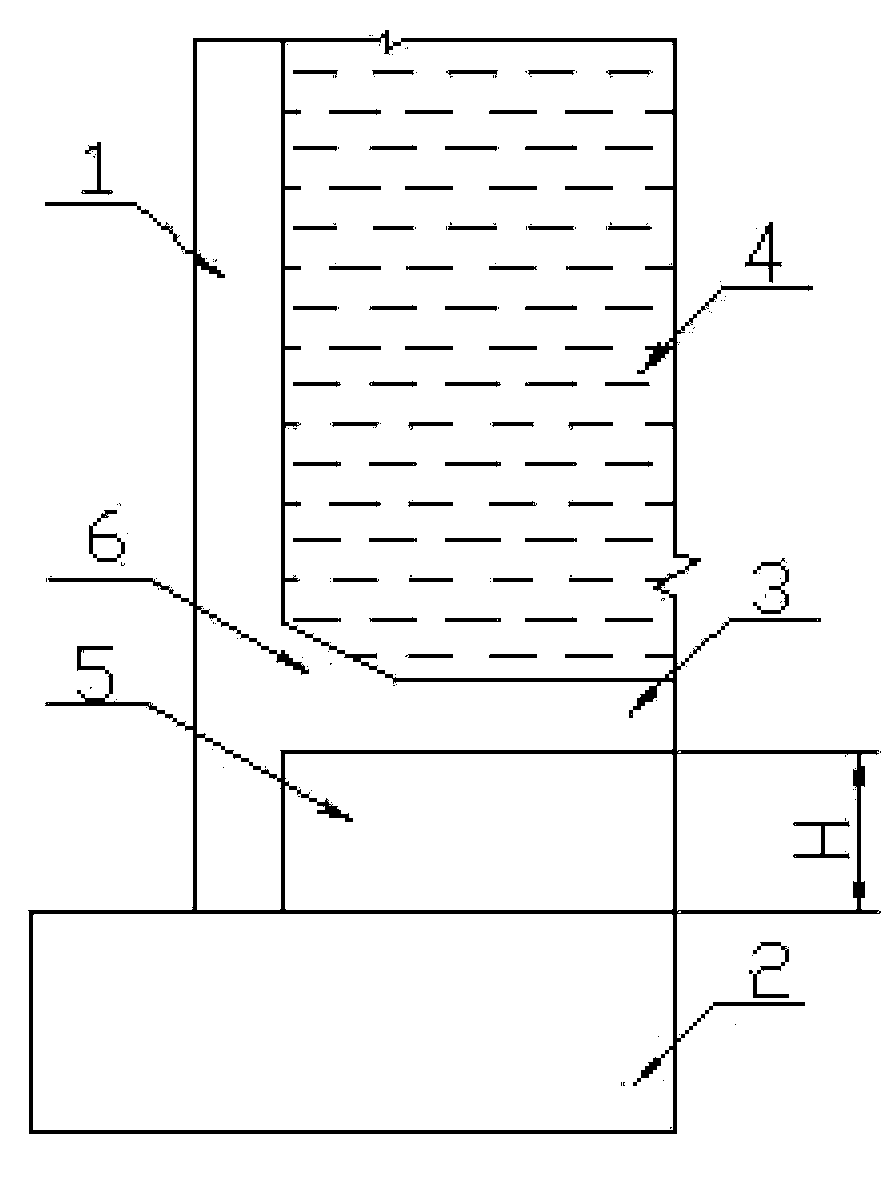 Circular anti-leakage reinforced concrete pool