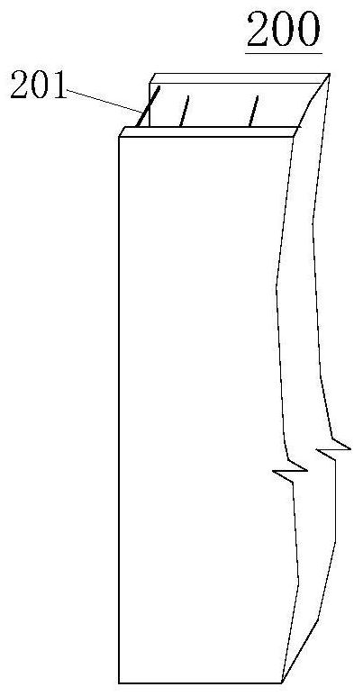 Prefabricated combined wall, prefabricated concrete assembly and splicing method of prefabricated concrete assembly