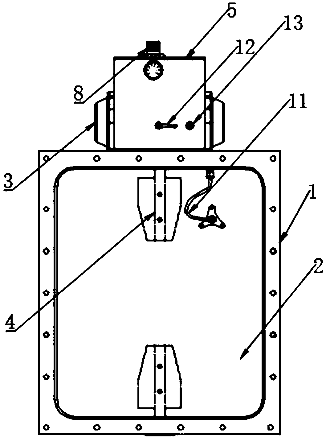 Inflatable airtight isolation valve