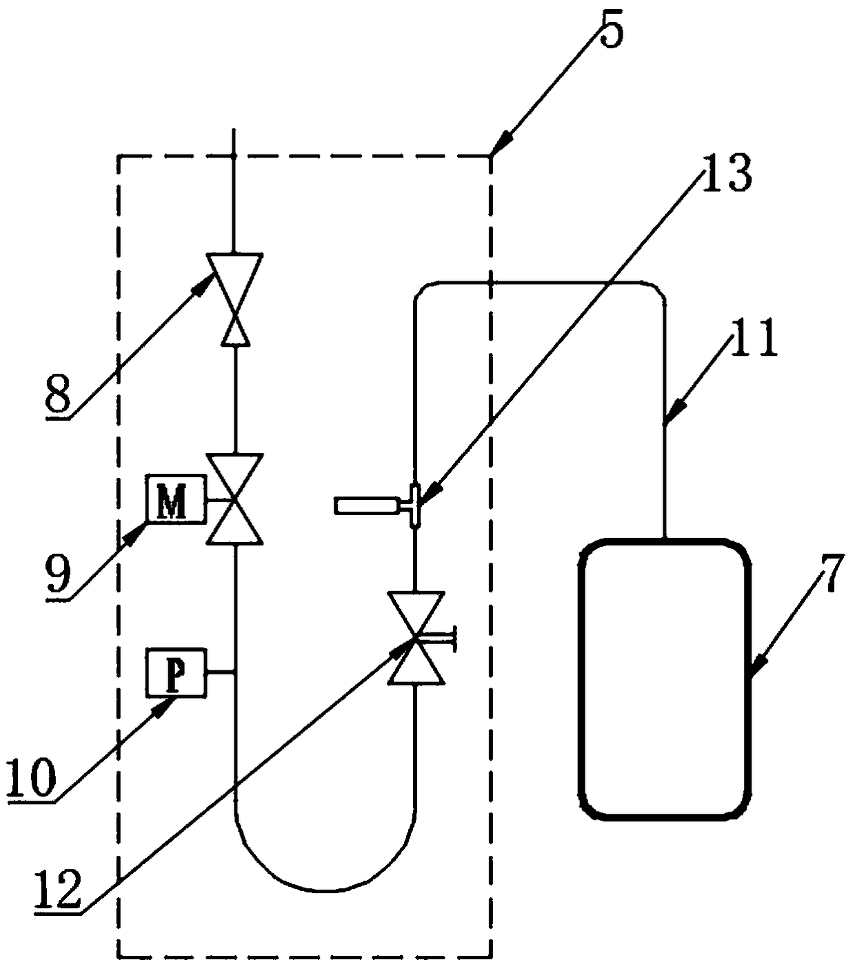 Inflatable airtight isolation valve