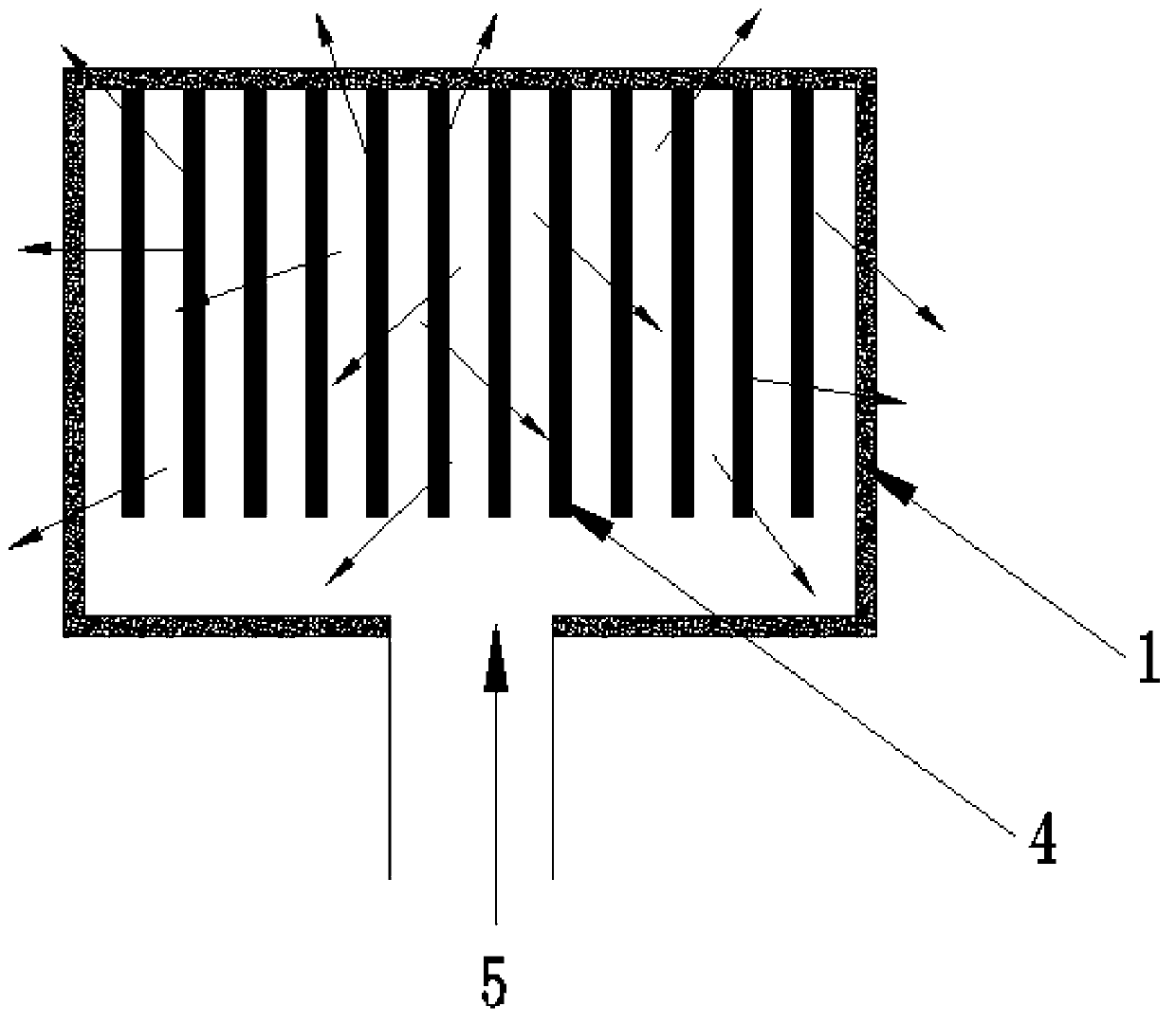 Preparation method and device of high-volume fraction and high-intensity aluminum silicon carbide composite material