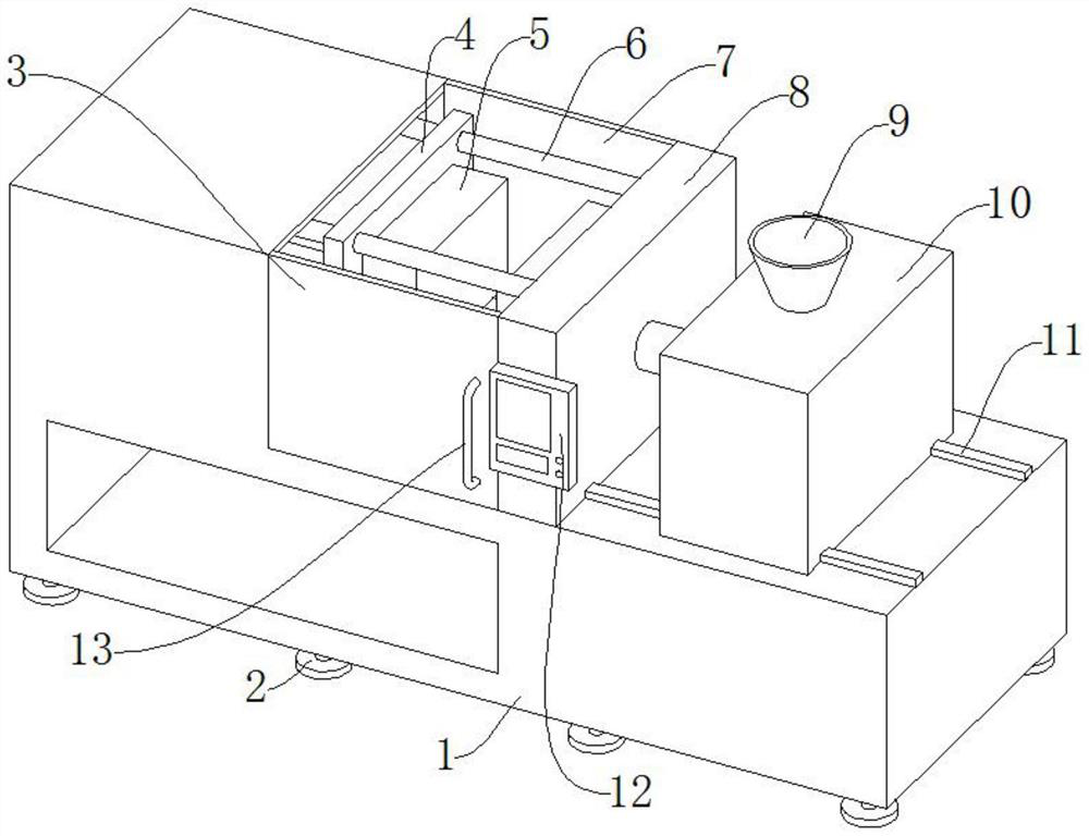 Extrusion shaping equipment and use method thereof for silica gel product preparation