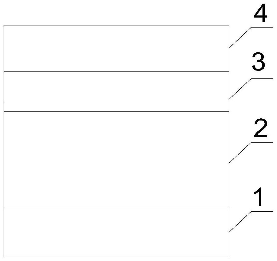 Split-gate MOS device and preparation method thereof