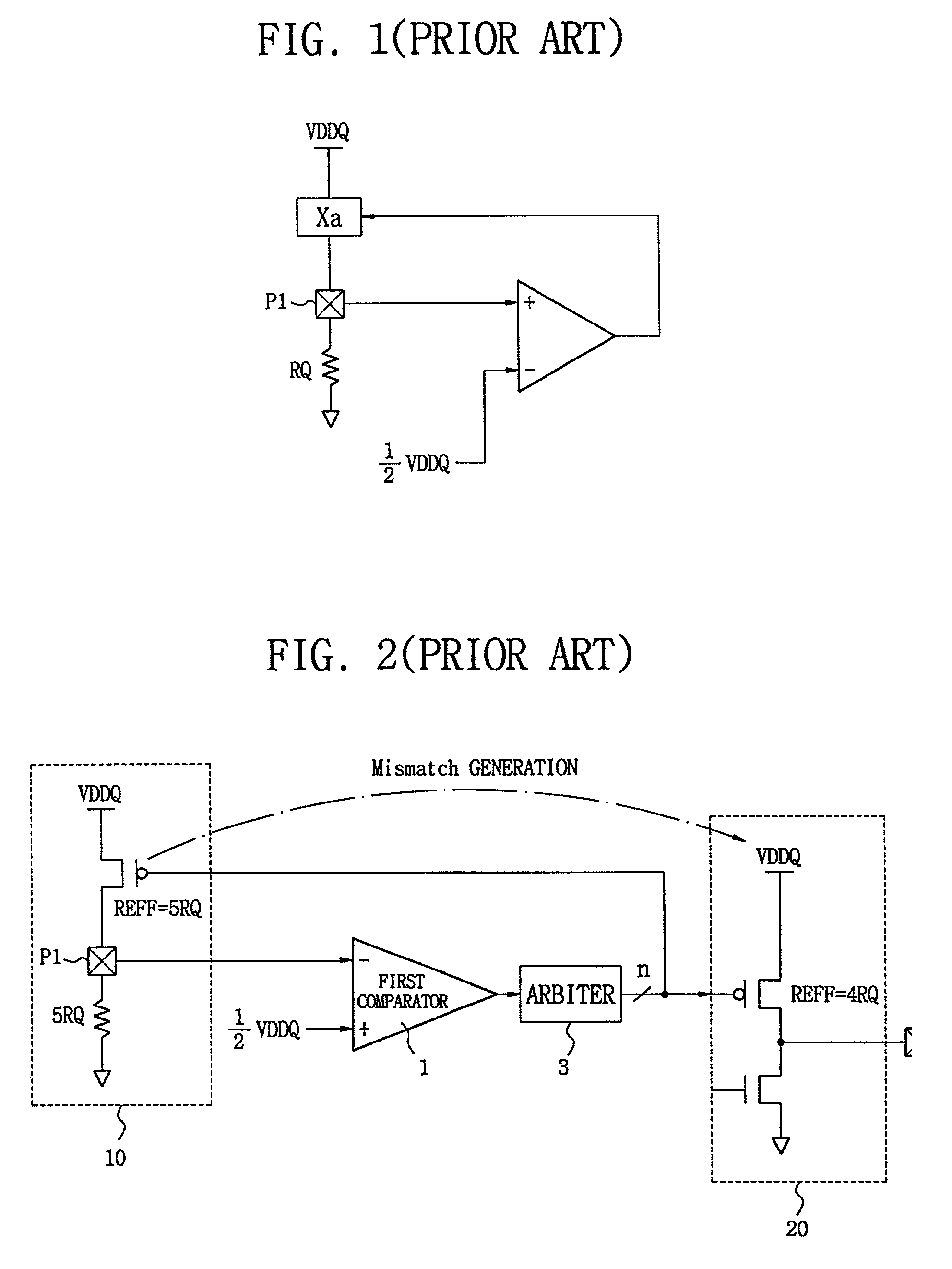Programmable impedance control circuit