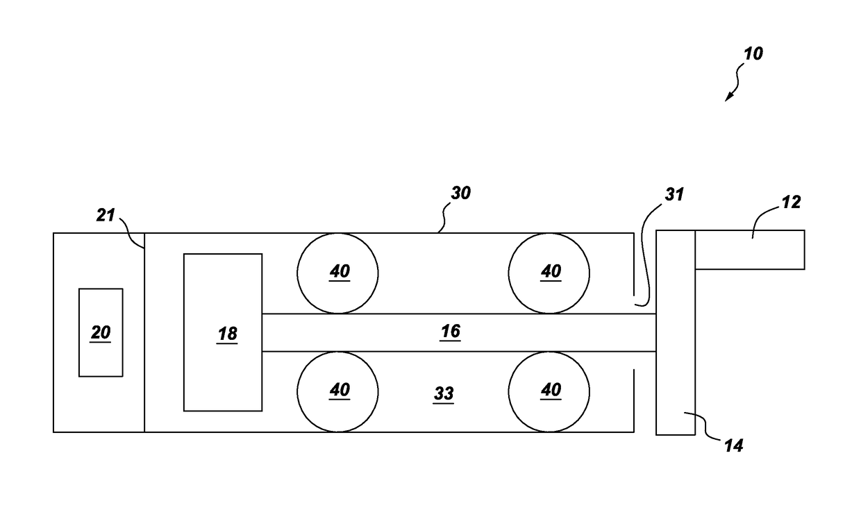 Flow angle probe with a passively rotating vane