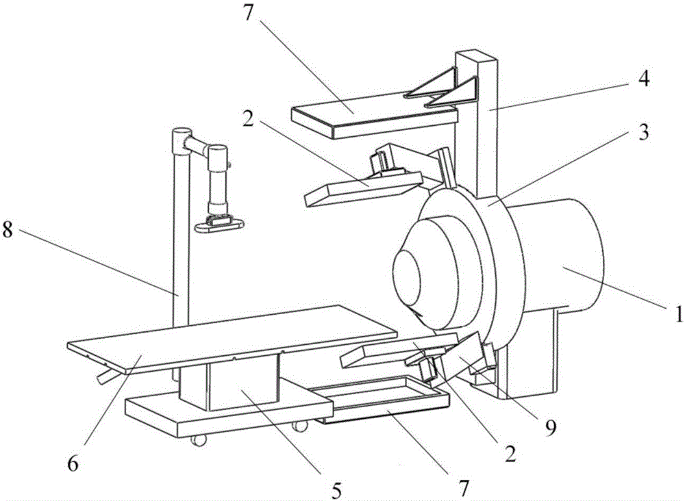 Panel PET-led boron neutron capturing therapeutic system and neutron beam flow control method