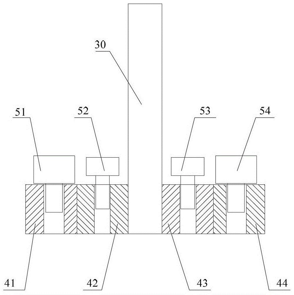 Bus network, control system and crane