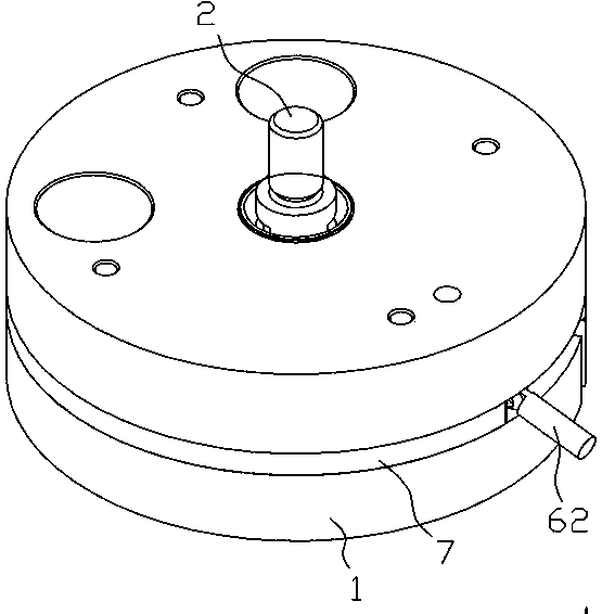 Bottle blowing machine bed die locking mechanism