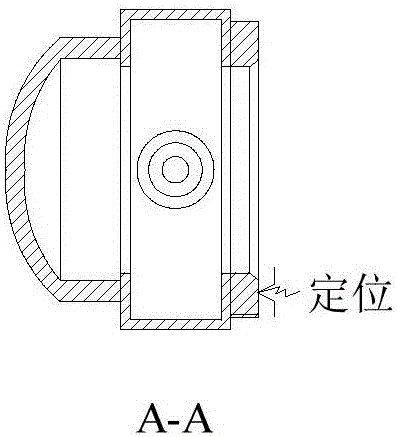 Method for synchronously machining flange plates at two ends of rear axle housing welding assembly