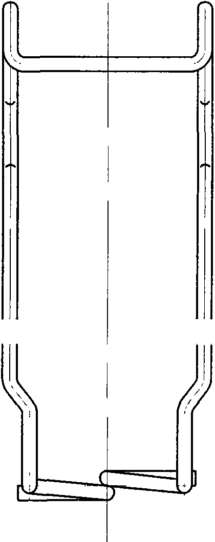 Production process for concave-convex type folding dust-catching cloth bag framework