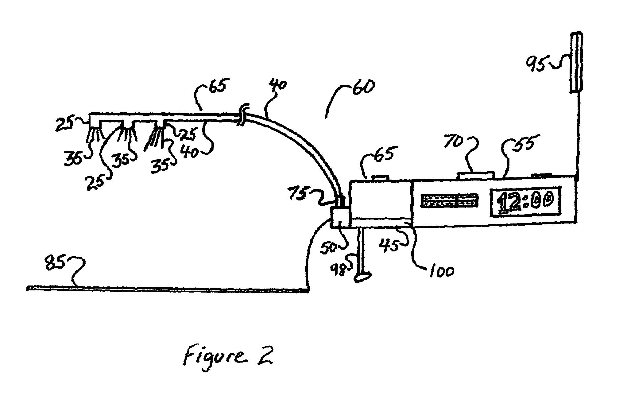 Machine for waking a sleeper