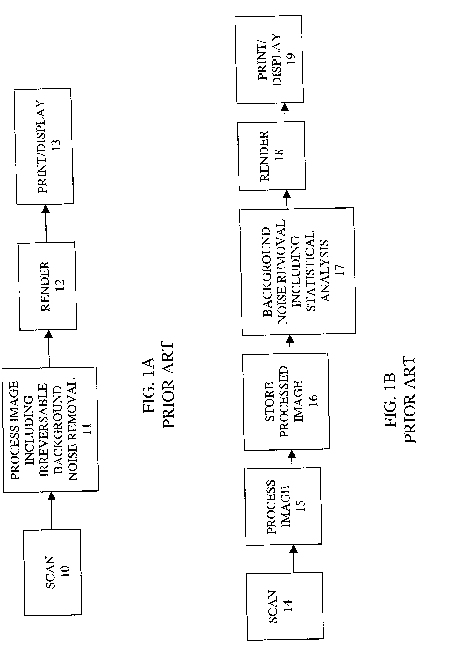 User selected background noise removal for scanned document images