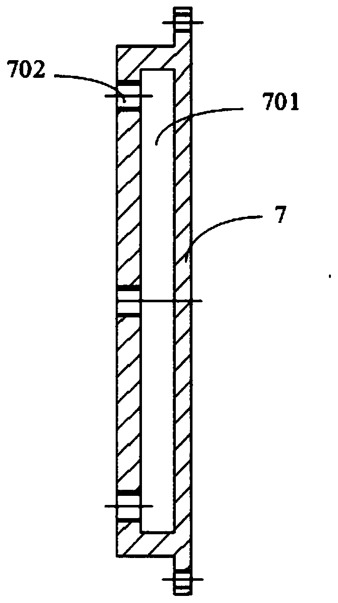 Vacuum chuck device and robot