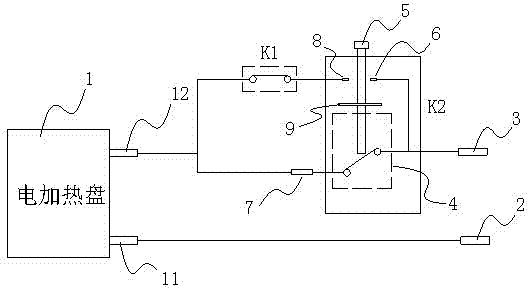 Electric kettle with thermal insulation function