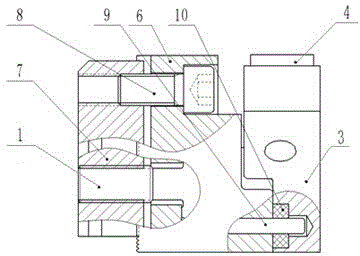 Floating clamping jaw for lathe machining