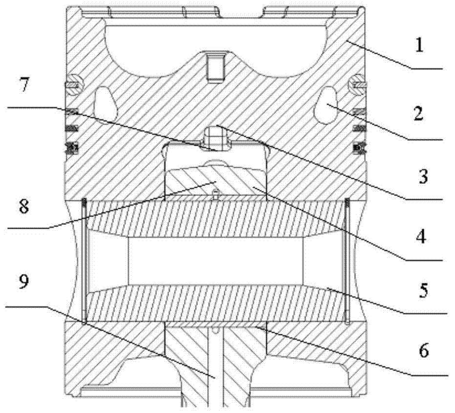 Connecting Rod Lubricating Oil Delivery Structure of Diesel Engine