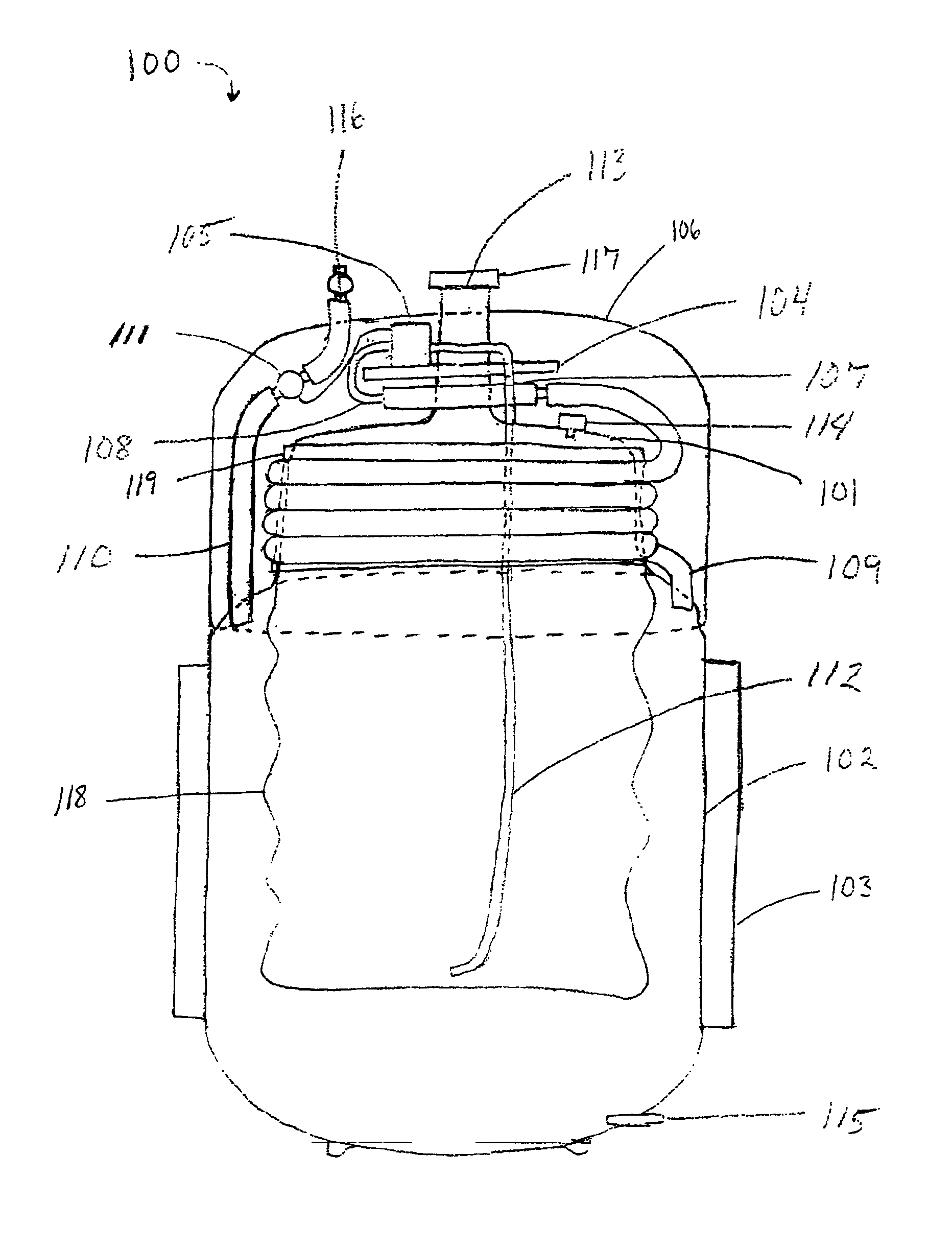 Portable hydrogen generator