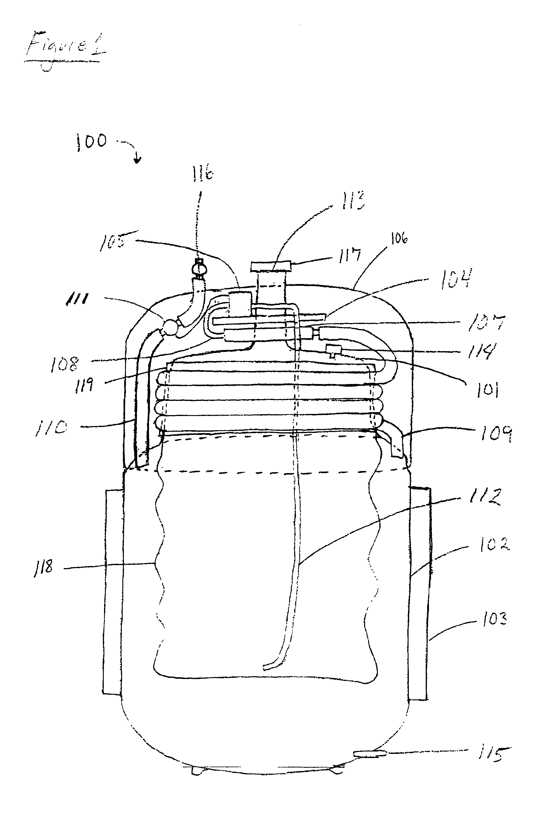 Portable hydrogen generator