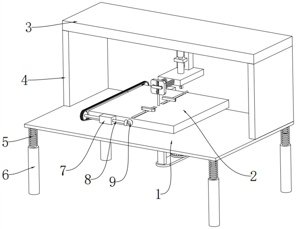 Assembling device of carbon brush holder for automobile and using method of assembling device