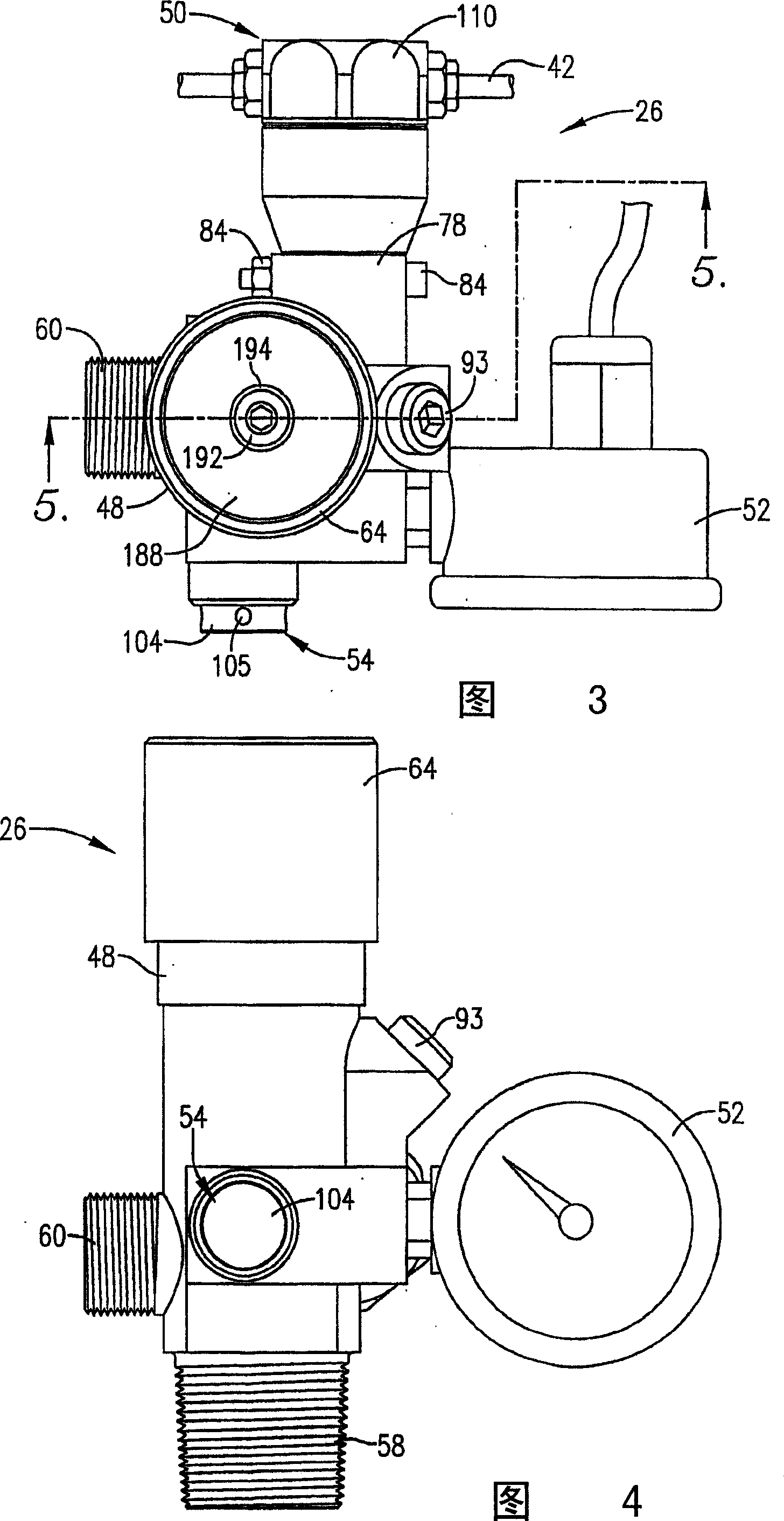 Self-modulating inert gas gire suppression system