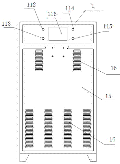 Novel self-air-supply explosion-proof gas distribution cabinet