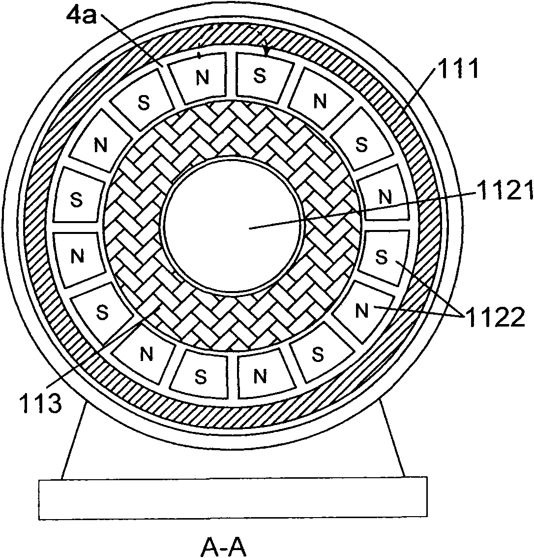 Electromagnetic coupling excitation speed governor