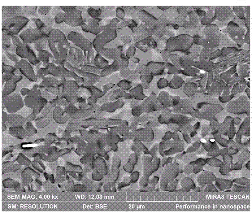 Grain refining heat treatment method for Ti-44Al-4Nb-4V-0.3Mo alloy