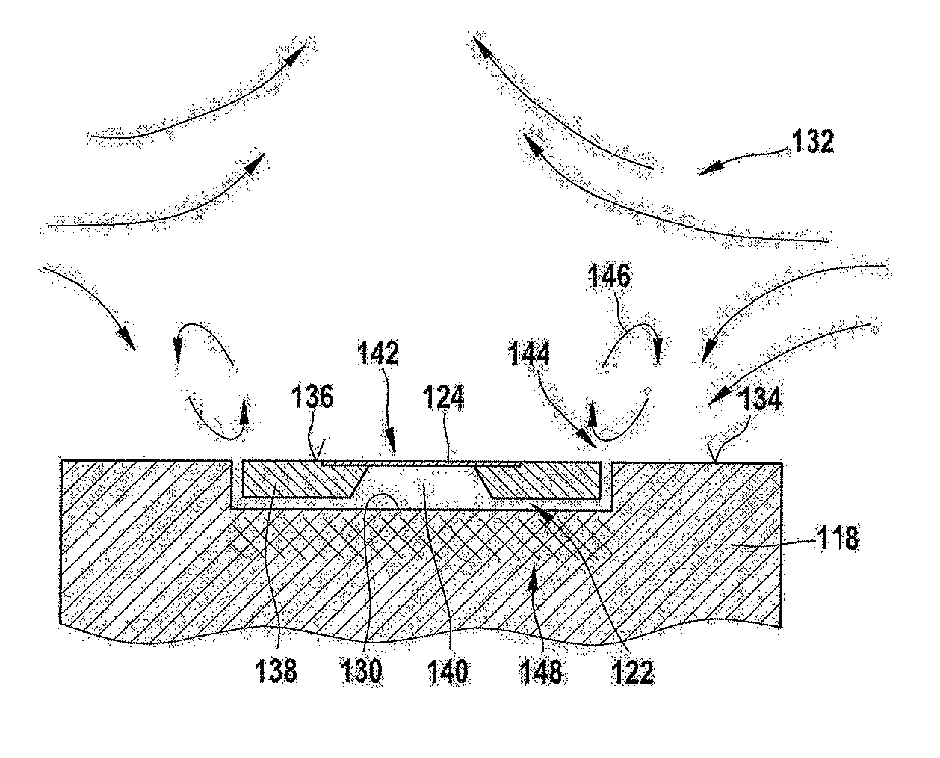 Heated hot-film air-mass sensor