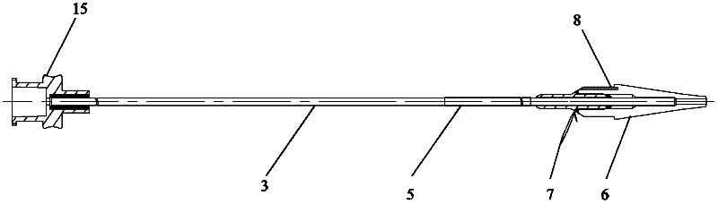 Delivery and release system of covered stent