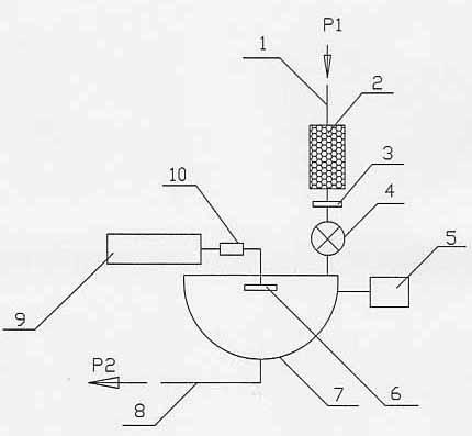 Method for rapidly measuring radon concentration by zero-order approximation