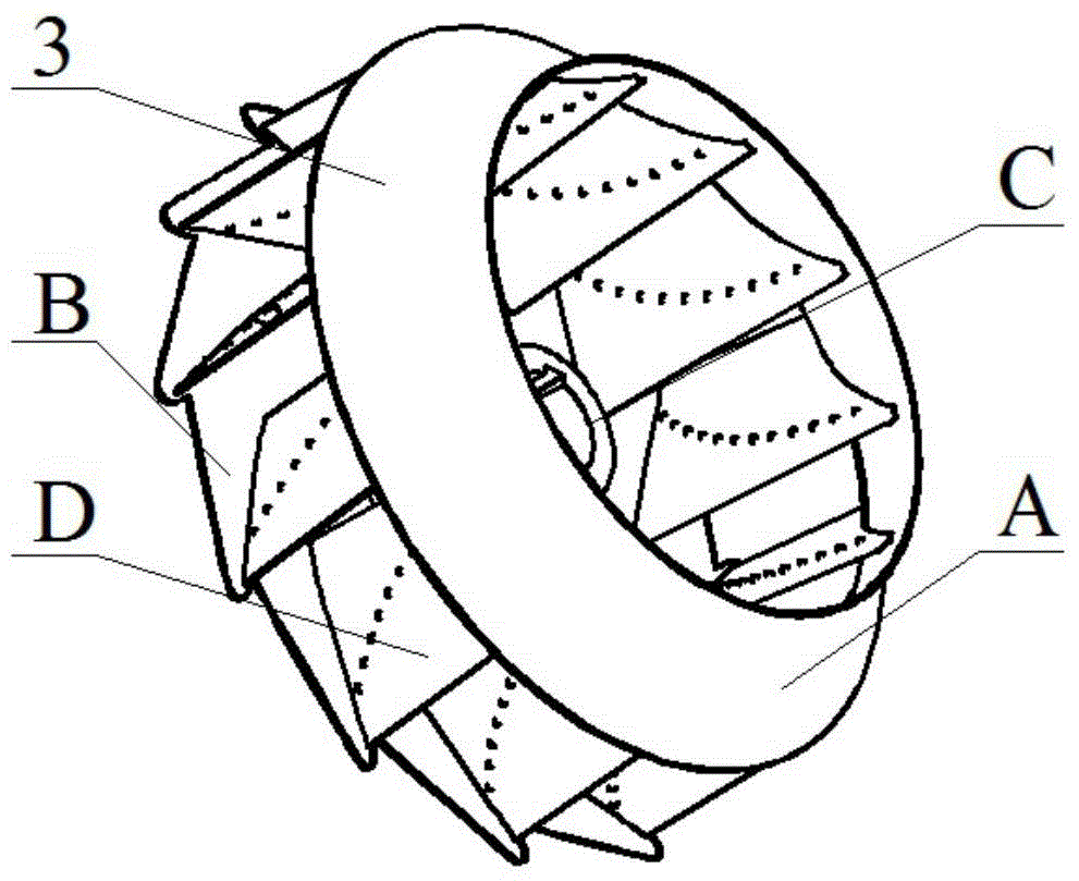 Dual-impeller for centrifugal blower