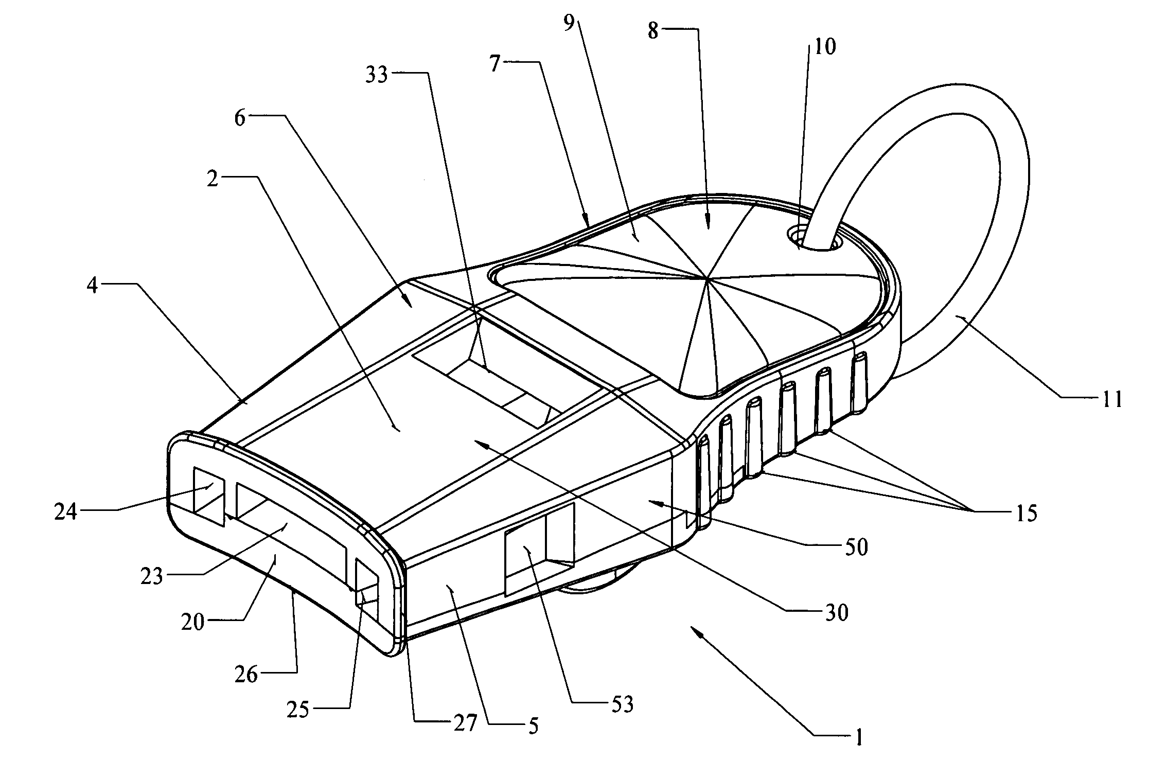 Hybrid whistle