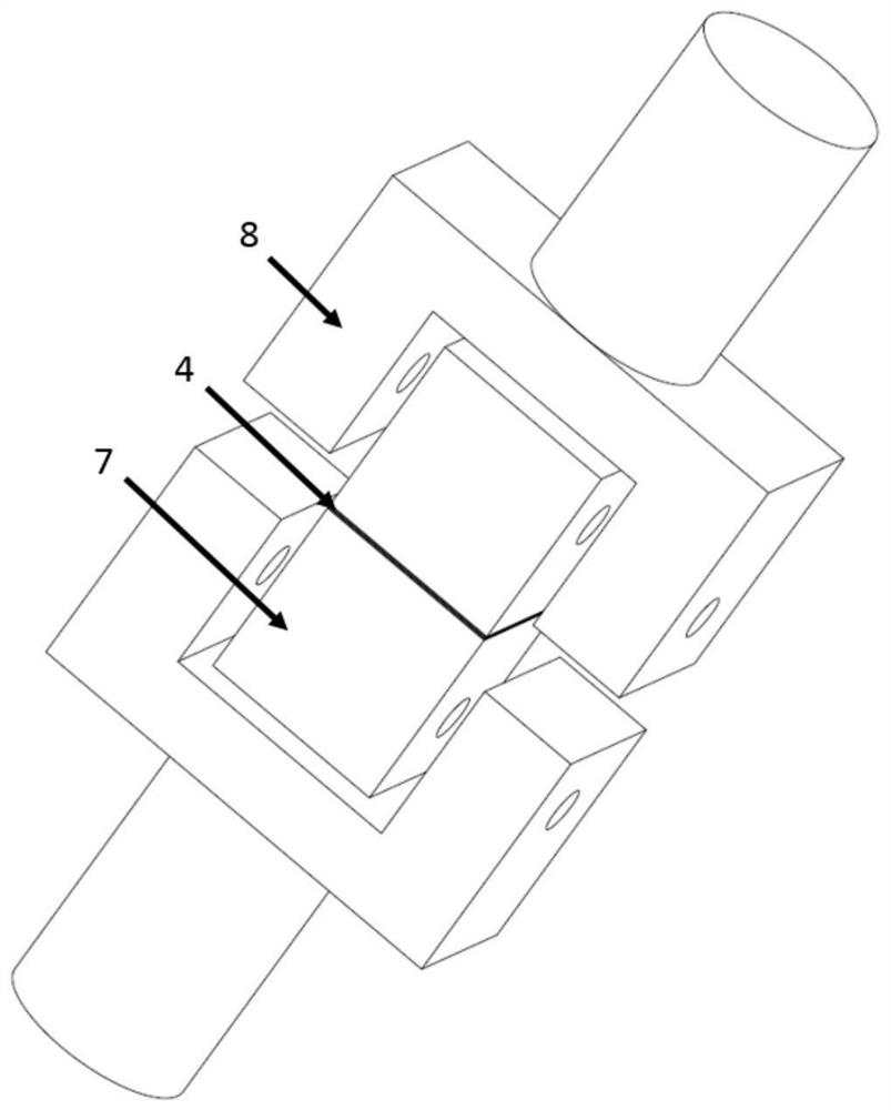 A method for testing the normal strength between layers of composite materials