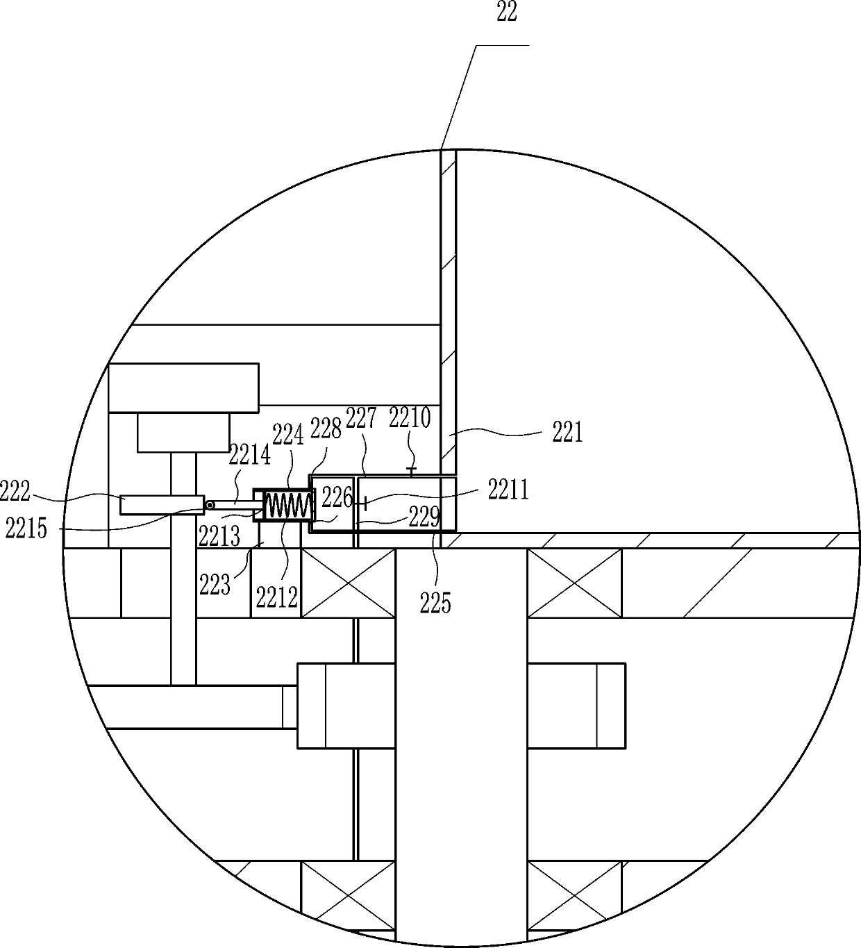 A rotary soil sampling research device