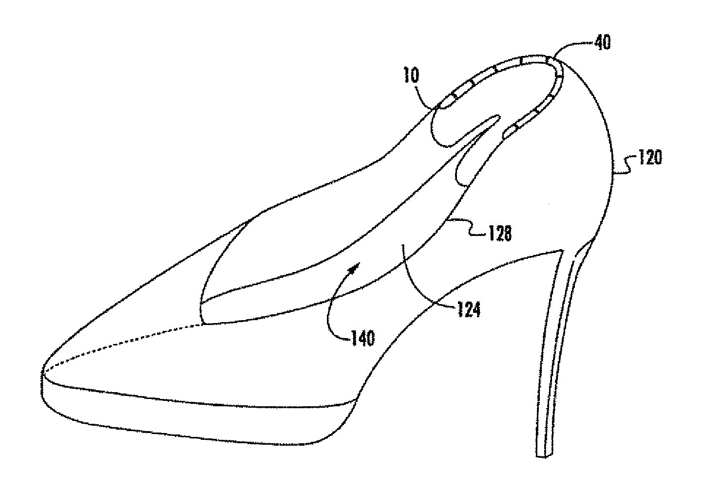 Shoe heel engagement support system