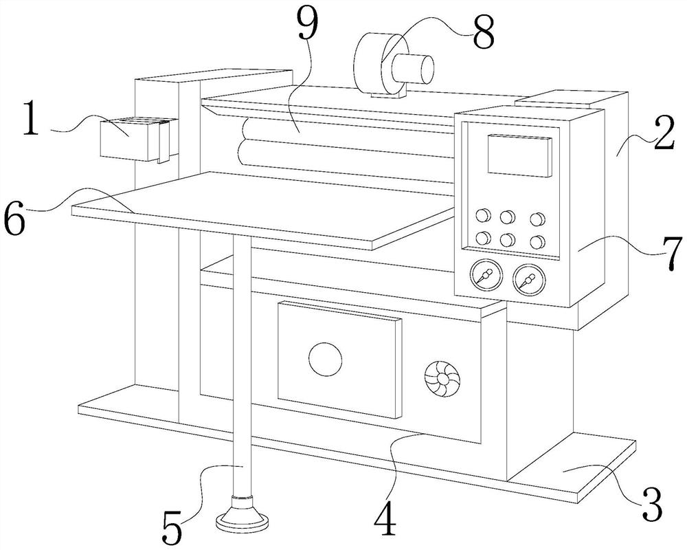 A kind of plastic film production equipment