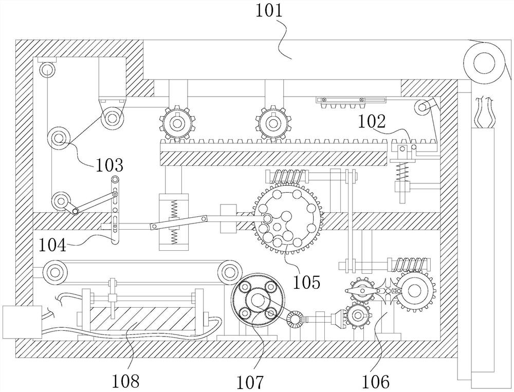 A kind of plastic film production equipment