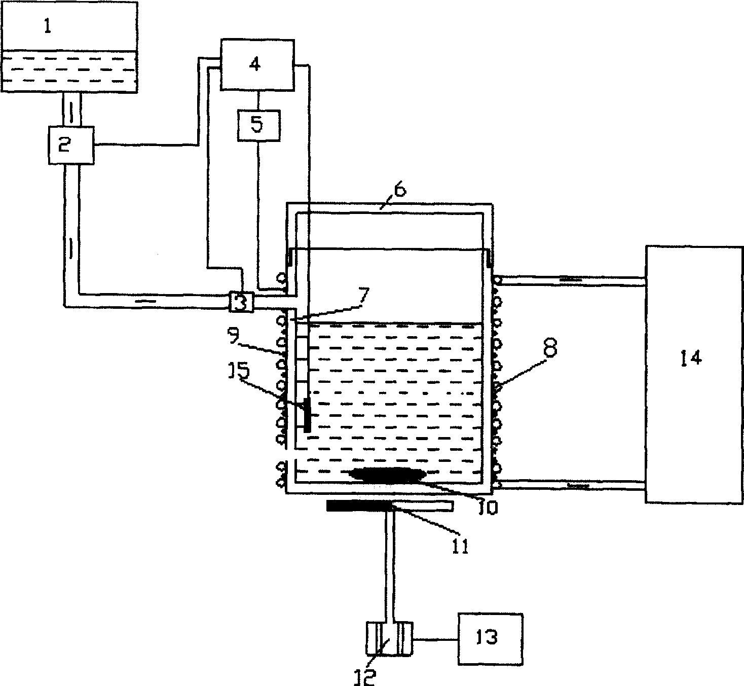 Low temperature protectant solution program controlled refrigerating mechanism for vitrified preservation