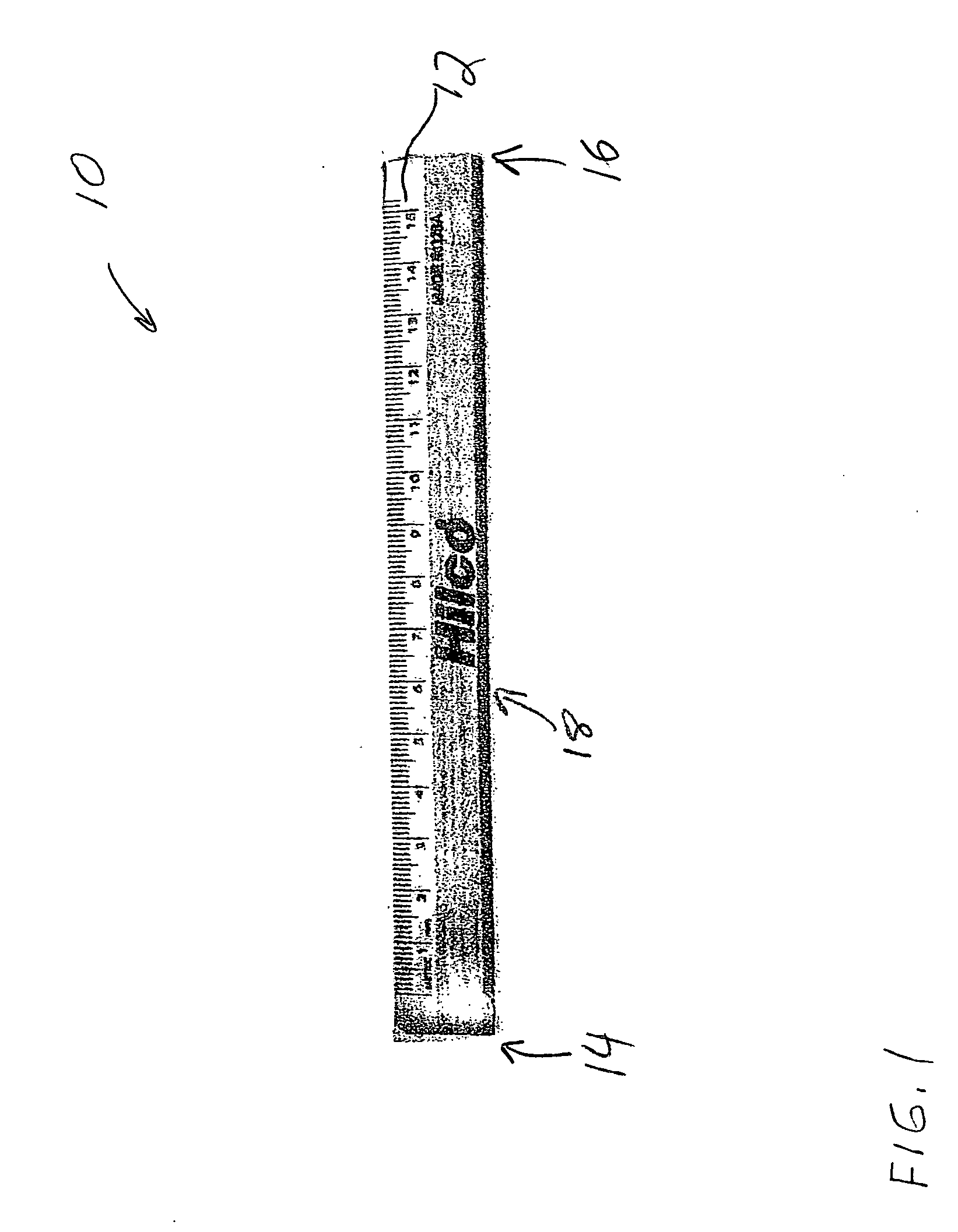 Monocular PD ruler