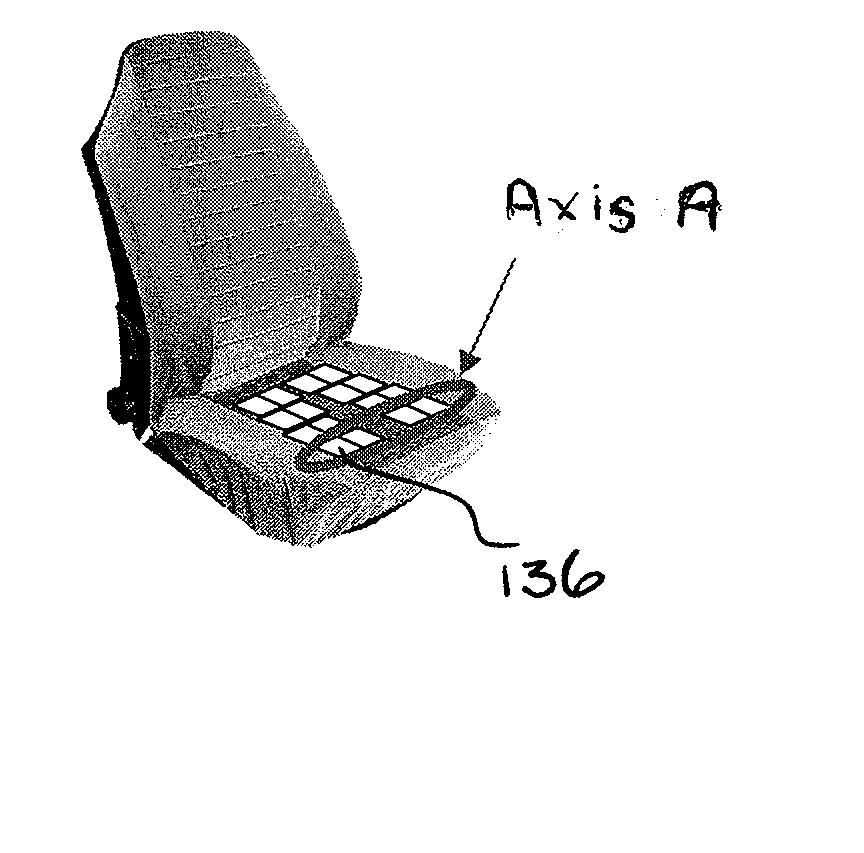 Rapid cooling and heating of car seats with massaging effects